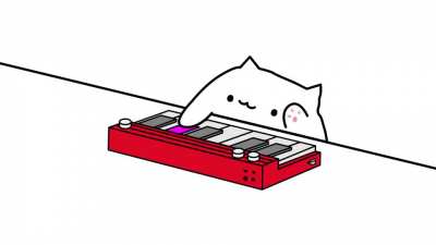 Bongo Cat can only play 5 notes but...
