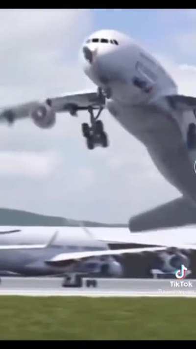 when your plane starts shaking