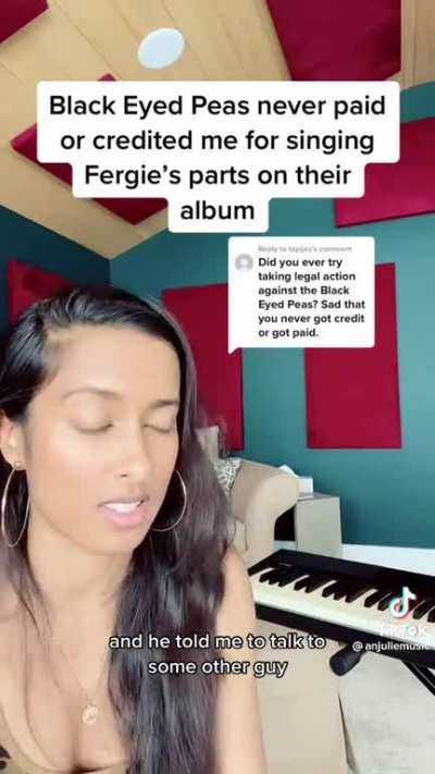 Black Eyed Peas scamming songwriter/singer ?