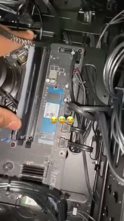 Putting in ram for the first time