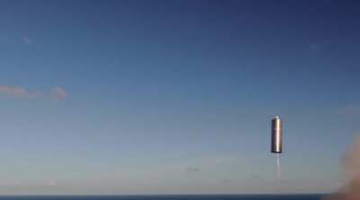 SpaceX's Starship SN5 prototype soars on 1st test flight
