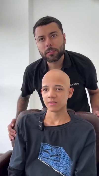 Francisco Oliveira is a talented barber who dedicates his craft to creating wigs for individuals facing hair loss.
