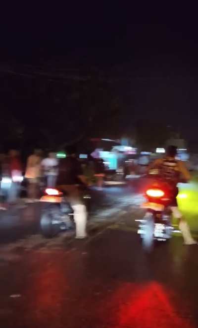 WCGW attempting to race on public road