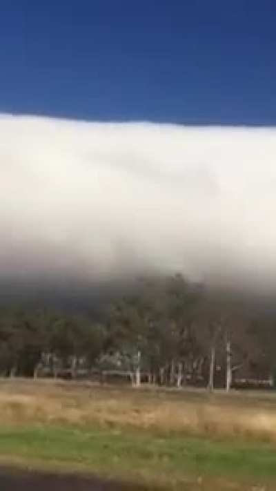 A rare phenomena of clouds.