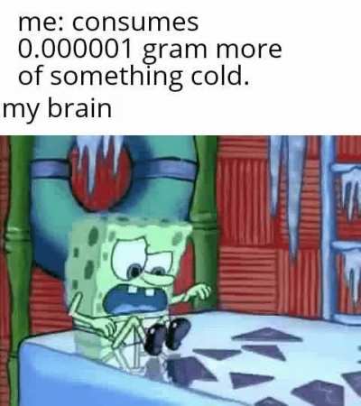 Brain fucking freeze