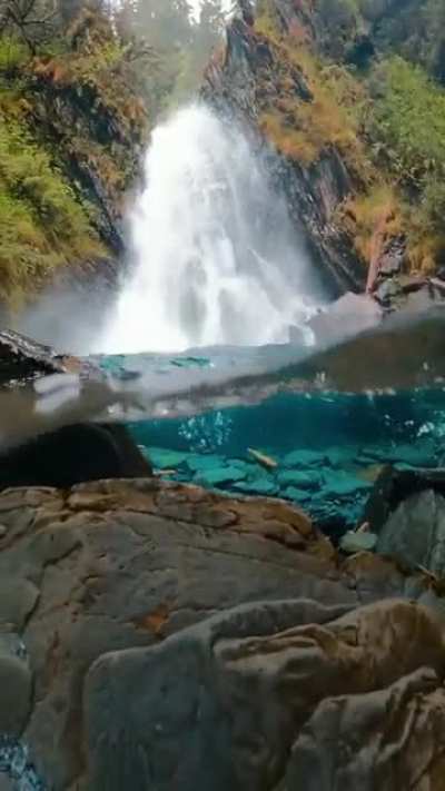 ? Alaska's Glacier Water is so Crisp and Clear ?