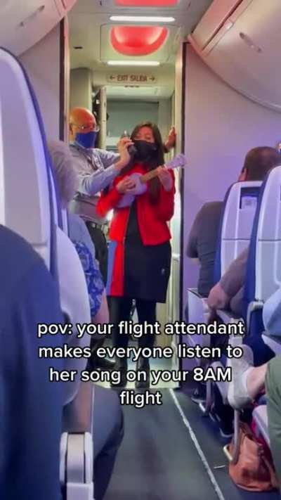 Flight Attendant at 8AM