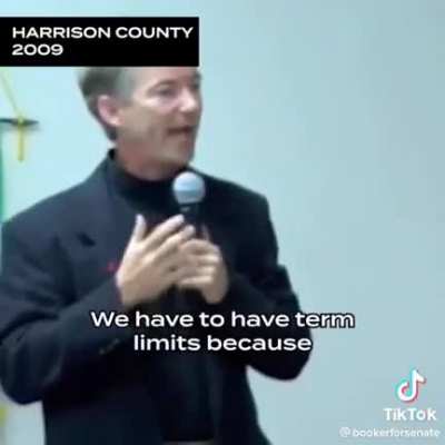 Rand Paul & Term Limits