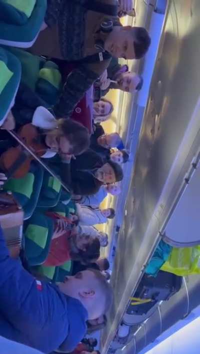 Aer Lingus flight from Dublin to JFK this morning… ?
