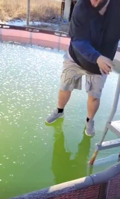 WCGW walking on thin ice