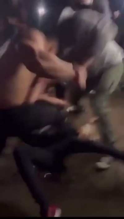 Dude Throws a Cup of Urine Into Crowd.