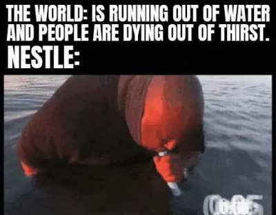 Water go brr
