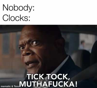 Tick tick muthafucka