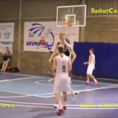 Robert Bobroczky, 7' tall at 12 years of age and 7'7" at 16 years