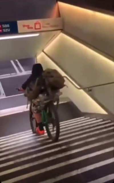 Abrupt riding