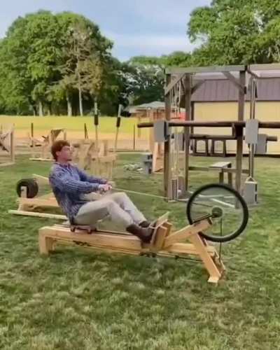 Amazing Wood Gym Equipments ?