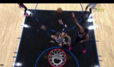[Highlight] Joel Embiid picks up his third foul of the first half