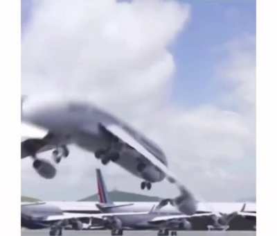 A high tech airplane.