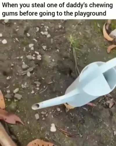 Tripping in the playground