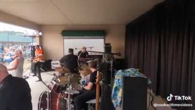 Knights in White Satin, by the Moody Blues, performed by the Fabulous Hubcaps, at Mont Alto, PA
