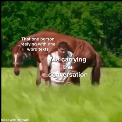 I also like talking to walls