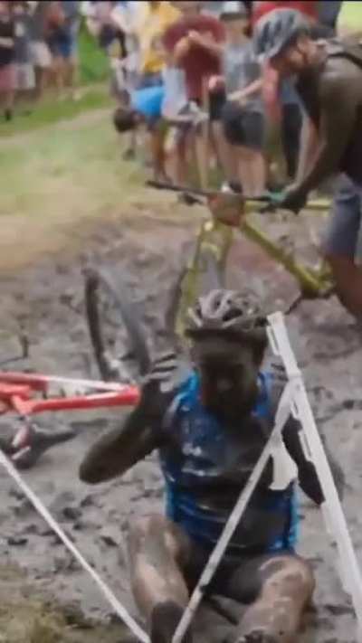 Buried in the mud