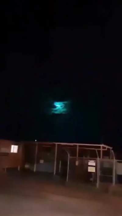 That meteor was looking for somebody.