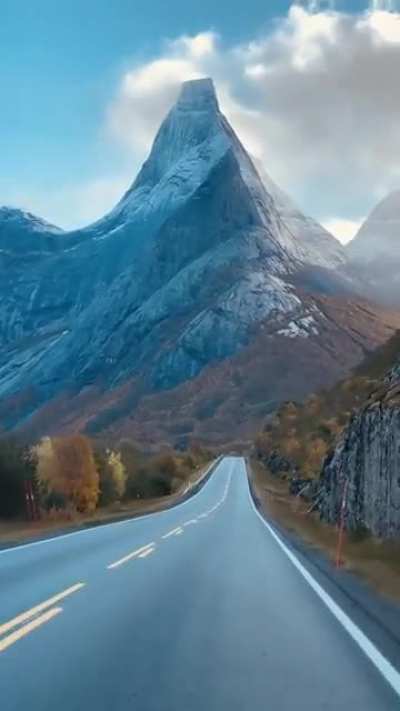 ? Stetind is Norway's national mountain, and no wonder. It's a perfect obelisk with sweeping ridges rising straight from the sea