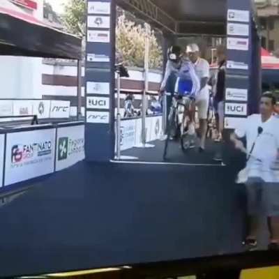 So inspirational seeing this 90 something year old competing in ra......