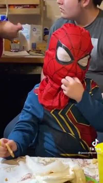 to eat a cookie...