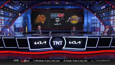 [Highlight] Chuck reacts to AD attempting to play through his injury in the Lakers' Game 6 loss: "He's a terrific kid, he's a hell of a player, but there's no way he should've been out there."