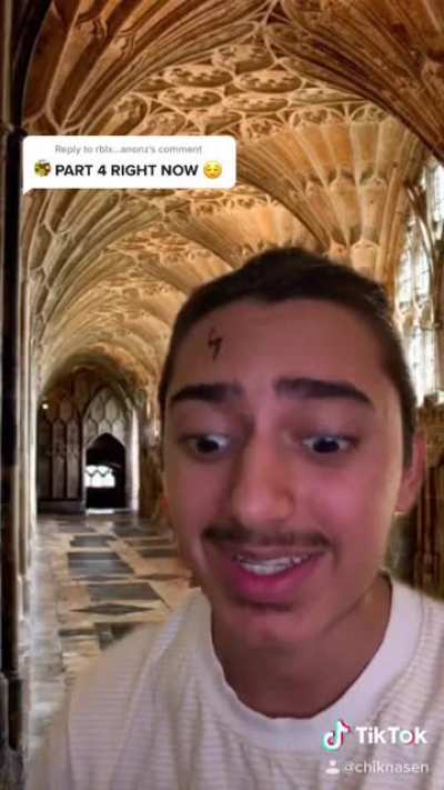 I think I missed this scene from Harry Potter last time I watched it ??