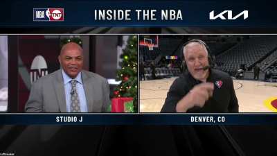 [Highlight] Charles Barkley: "Nobody should be fighting past 12" as they cut to Chuck and Laimbeer fighting while Scott Hastings sucker punches him in the head