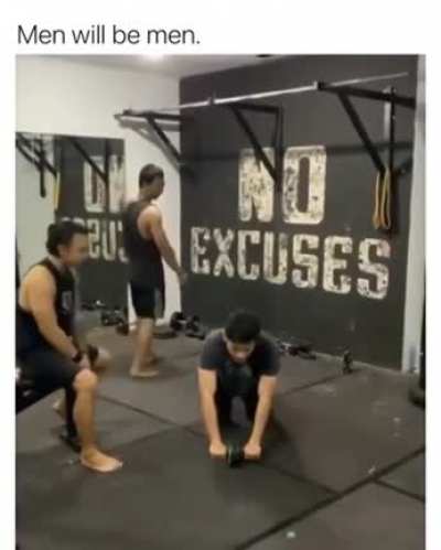 Boys will be boys, wholesome edition