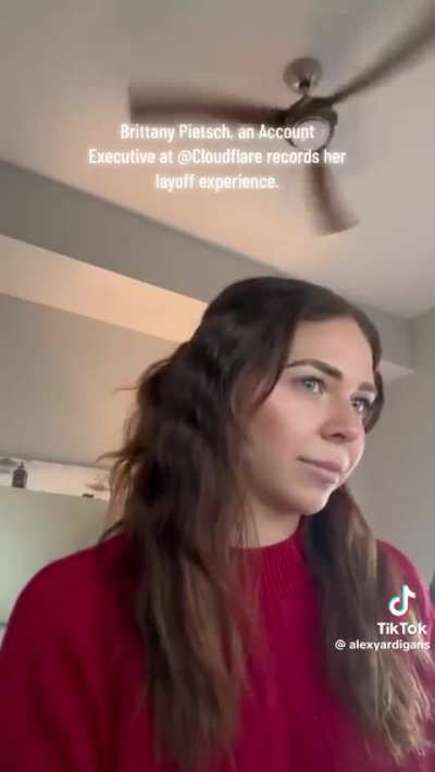 To lay off an employee