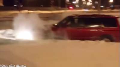 This Subaru was built for the snow and goddam I’m gon prove it!
