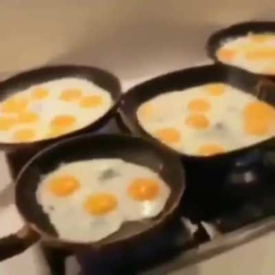 guy gets triggered at eggs cooking