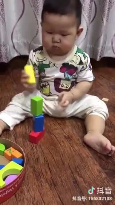 "I did it !"