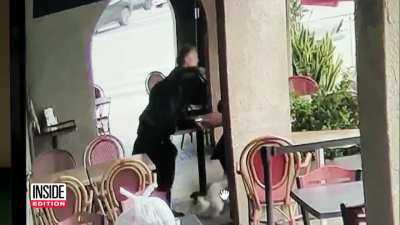 Good Samaritan tackles thief who attacked elderly man