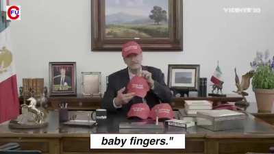 OMG!! Former Mexican President VicenteFoxQue made this ad trolling Trump so hard. I cant stop laughing. ?
