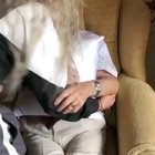 He sleeps with a photo of his late wife so his nurse gave him a pillow with her photo