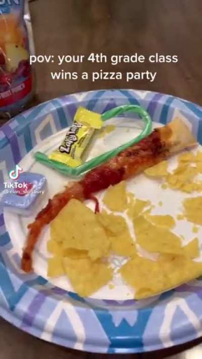 4th grade pizza party