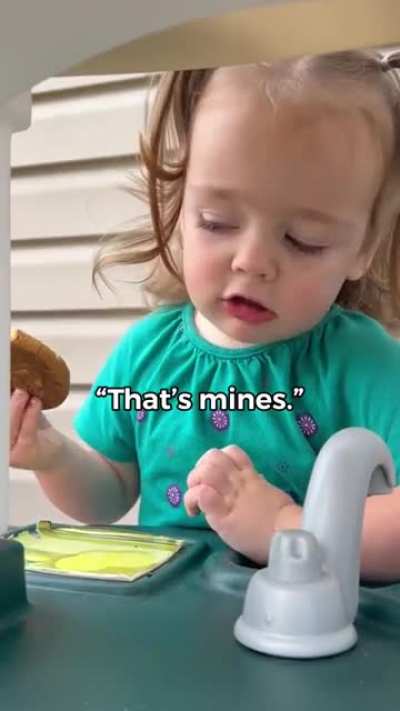 Girl puts mom on a diet