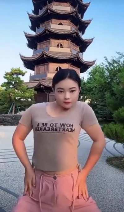 I don't know what they call this kind of dancing, but it definitely takes talent. ?