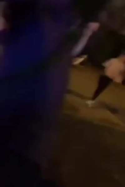 2 guys argue then one of them pulls a grenade in Russia