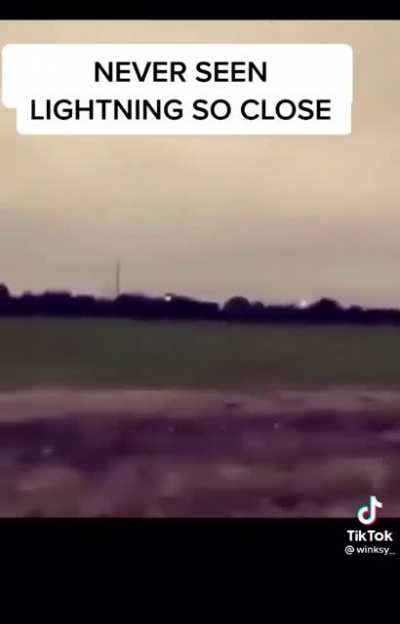 Lightning caught on camera