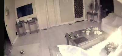 Burned my house down charging a LiPo battery on the couch. (Full video in comments)