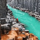 This Heavenly Glacial Gates in Iceland