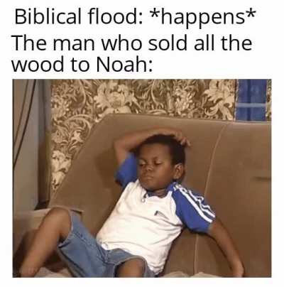 Whe can say that his business is sank