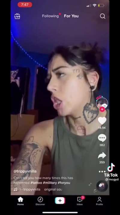 Military guys getting tattoos